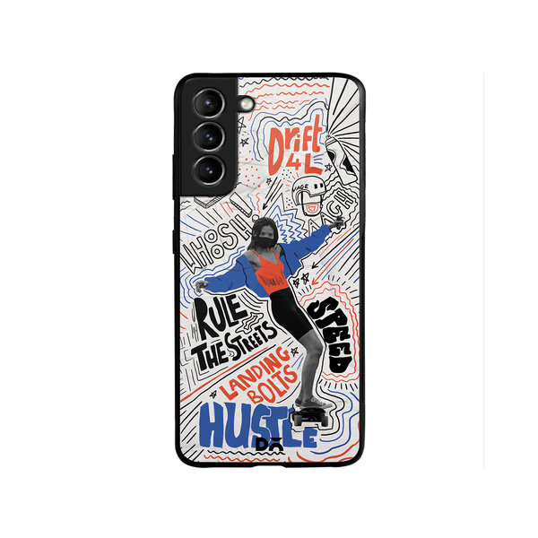 DailyObjects Drift4L Glass Case Cover For Samsung Galaxy S22 Plus