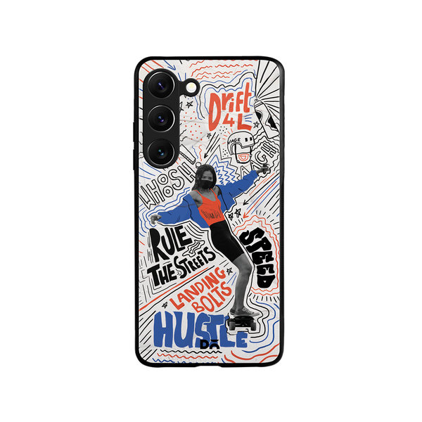 

DailyObjects Drift4L Glass Case Cover For Samsung Galaxy S23