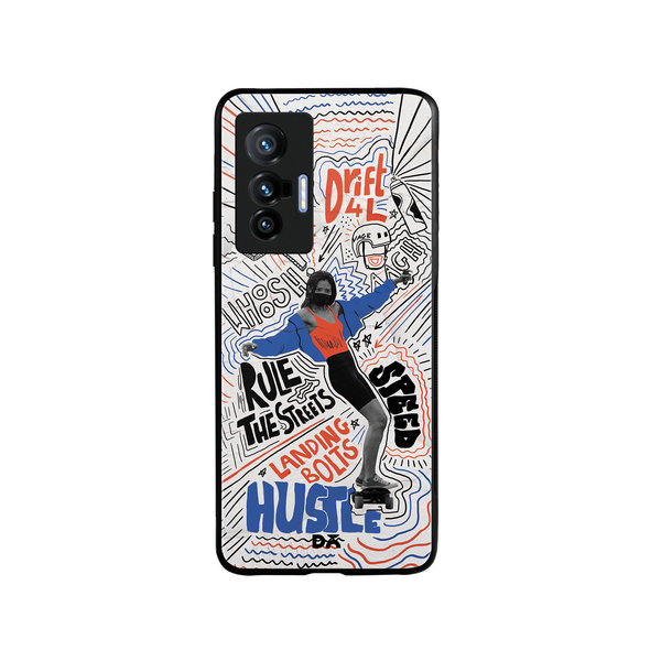 

DailyObjects Drift4L Glass Case Cover For Vivo X70