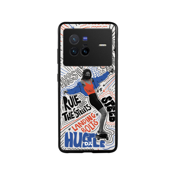 

DailyObjects Drift4L Glass Case Cover For Vivo X80