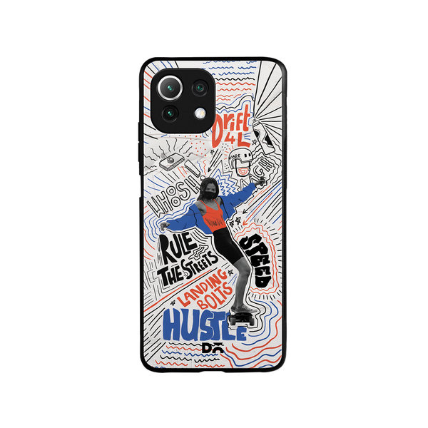 

DailyObjects Drift4L Glass Case Cover For Xiaomi Mi 11 Lite