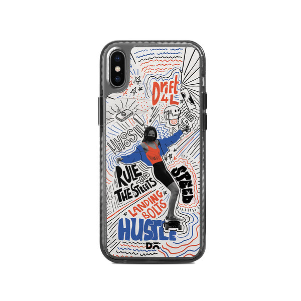 

DailyObjects Drift4L Stride 2.0 Case Cover For iPhone XS