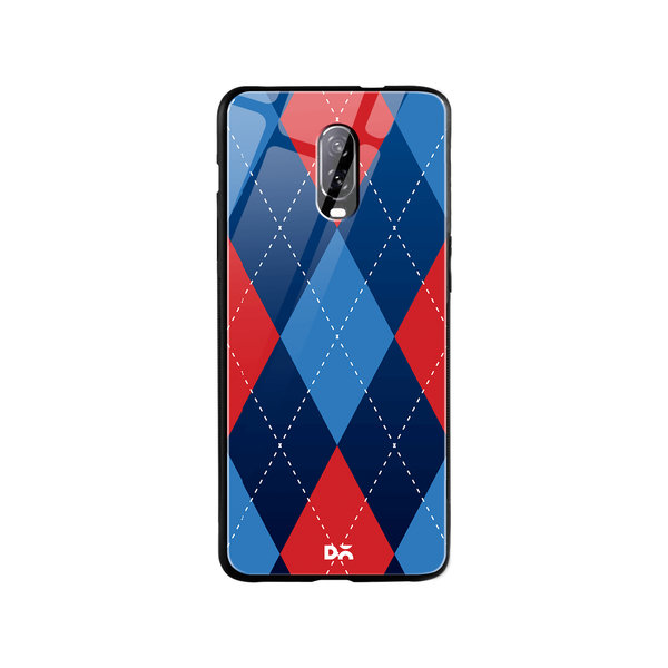 

DailyObjects Dual Diamond Nightfall Glass Case Cover For OnePlus 7