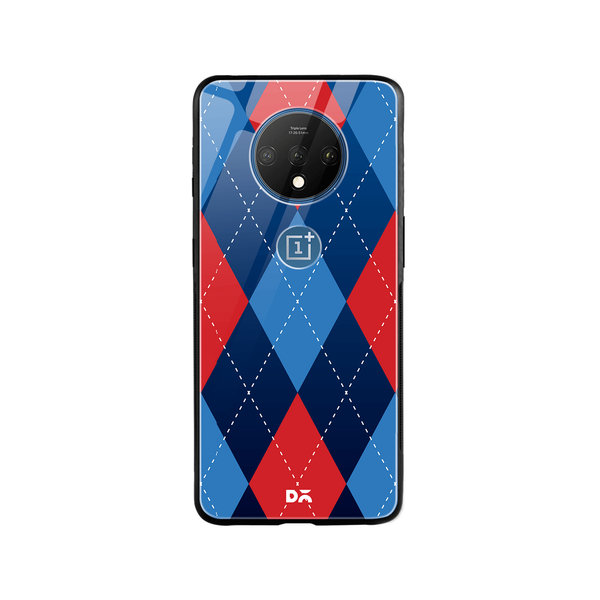 

DailyObjects Dual Diamond Nightfall Glass Case Cover For OnePlus 7T