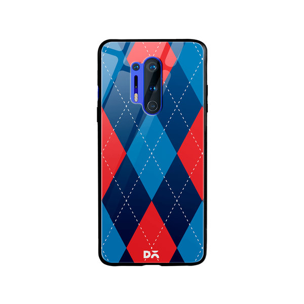 

DailyObjects Dual Diamond Nightfall Glass Case Cover For OnePlus 8 Pro
