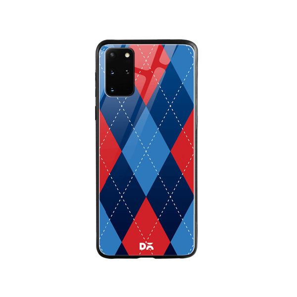 DailyObjects Dual Diamond Nightfall Glass Case Cover For Samsung Galaxy S20 Plus