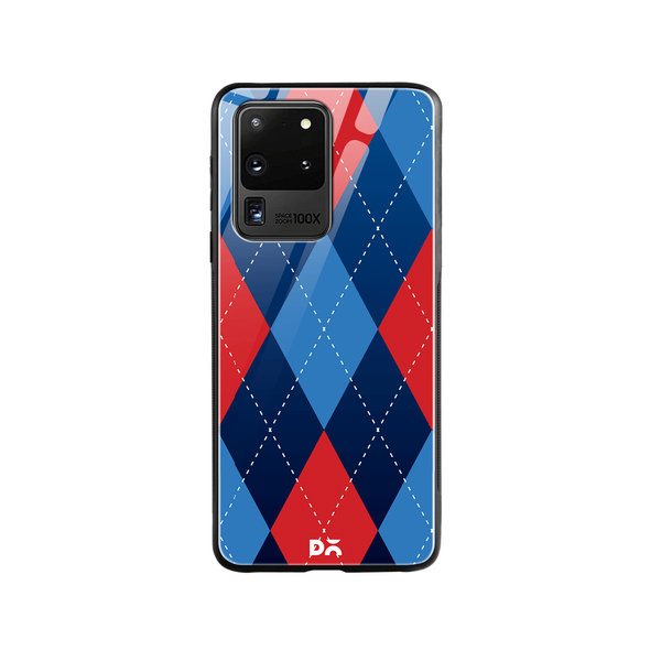 

DailyObjects Dual Diamond Nightfall Glass Case Cover For Samsung Galaxy S20 Ultra