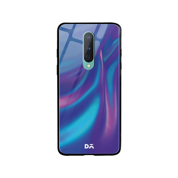 DailyObjects Dual Holo Satin Glass Case Cover For OnePlus 8