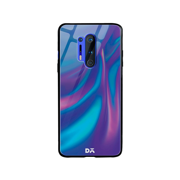 

DailyObjects Dual Holo Satin Glass Case Cover For OnePlus 8 Pro