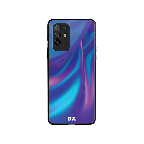 

DailyObjects Dual Holo Satin Glass Case Cover For Oppo F19 Pro Plus