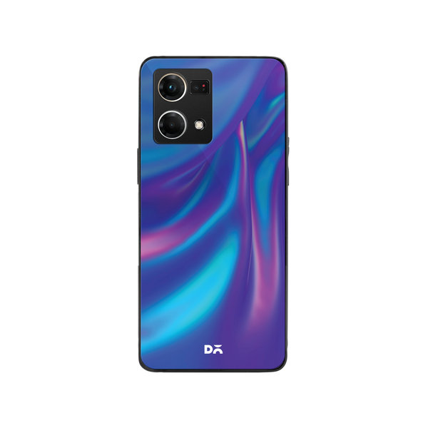 

DailyObjects Dual Holo Satin Glass Case Cover For Oppo F21 Pro
