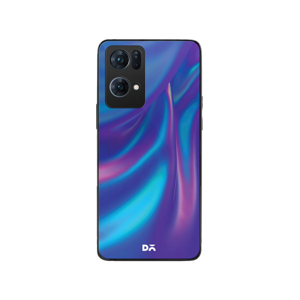 

DailyObjects Dual Holo Satin Glass Case Cover For Oppo Reno 7 Pro