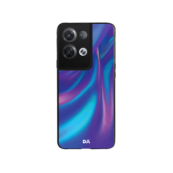 

DailyObjects Dual Holo Satin Glass Case Cover For Oppo Reno 8