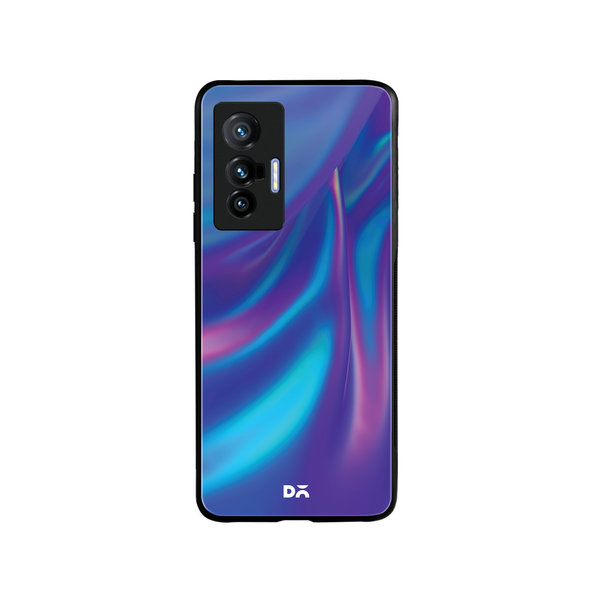 

DailyObjects Dual Holo Satin Glass Case Cover For Vivo X70