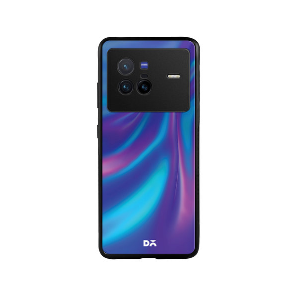 

DailyObjects Dual Holo Satin Glass Case Cover For Vivo X80