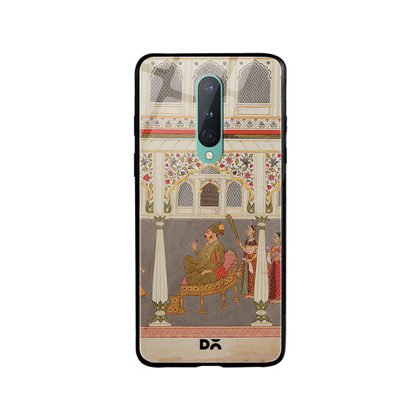 

DailyObjects Durbar Glass Case Cover For OnePlus 8