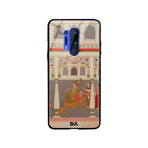 

DailyObjects Durbar Glass Case Cover For OnePlus 8 Pro