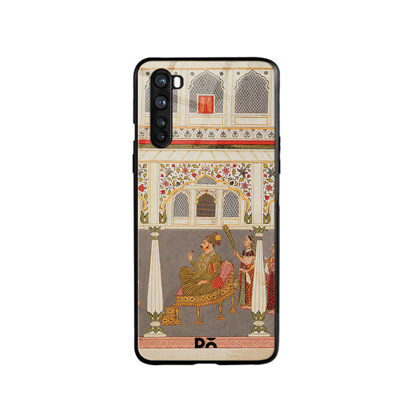 

DailyObjects Durbar Glass Case Cover For OnePlus Nord