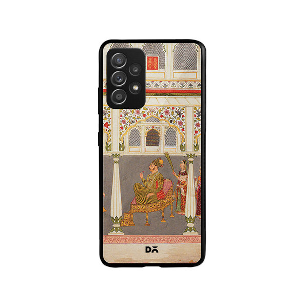 DailyObjects Durbar Glass Case Cover For Samsung Galaxy A73