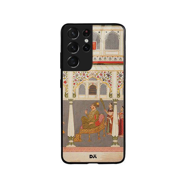 

DailyObjects Durbar Glass Case Cover For Samsung Galaxy S21 Ultra
