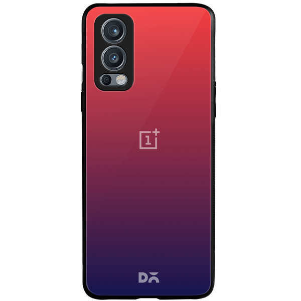 

DailyObjects Dusk Gradient Glass Case Cover For OnePlus Nord 2