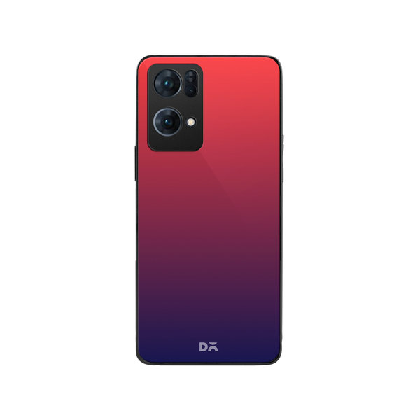 

DailyObjects Dusk Gradient Glass Case Cover For Oppo Reno 7 Pro