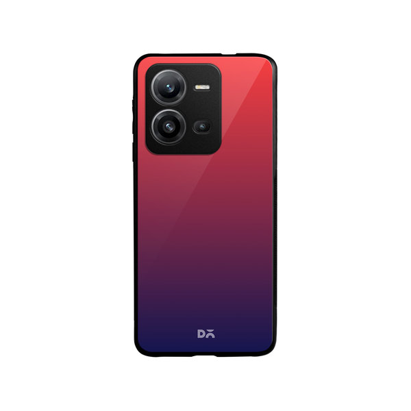 

DailyObjects Dusk Gradient Glass Case Cover For Vivo V25