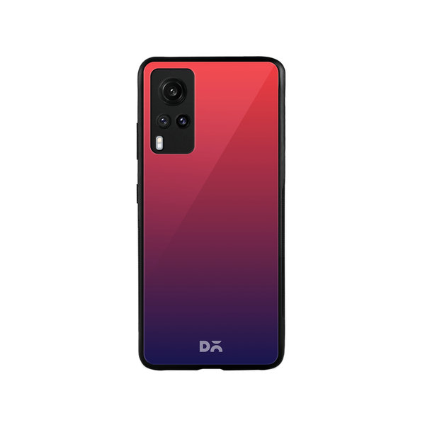 

DailyObjects Dusk Gradient Glass Case Cover For Vivo X60