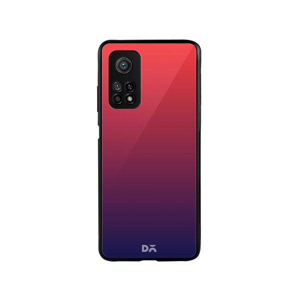 DailyObjects Dusk Gradient Glass Case Cover For Xiaomi Mi 10T