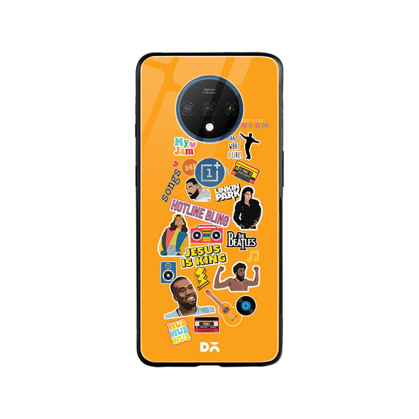 

DailyObjects Ear Candy Glass Case Cover For OnePlus 7T