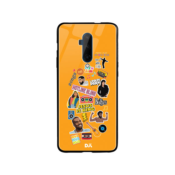 

DailyObjects Ear Candy Glass Case Cover For OnePlus 7T Pro