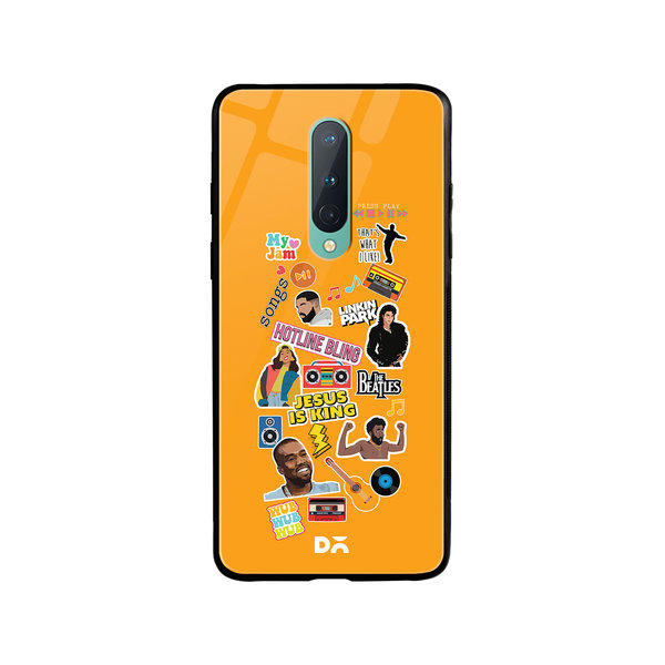 

DailyObjects Ear Candy Glass Case Cover For OnePlus 8