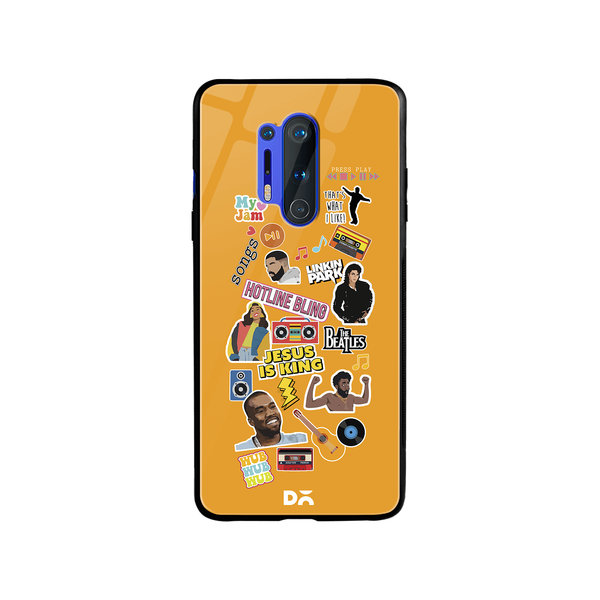 

DailyObjects Ear Candy Glass Case Cover For OnePlus 8 Pro