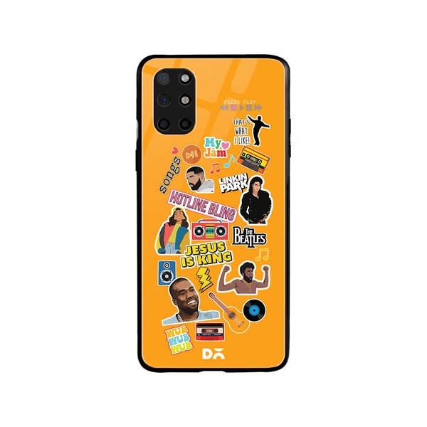 DailyObjects Ear Candy Glass Case Cover For OnePlus 8T