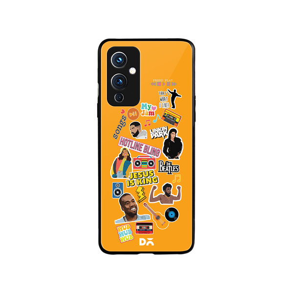 

DailyObjects Ear Candy Glass Case Cover For OnePlus 9