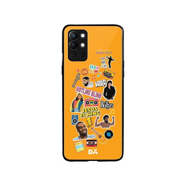 

DailyObjects Ear Candy Glass Case Cover For OnePlus 9R