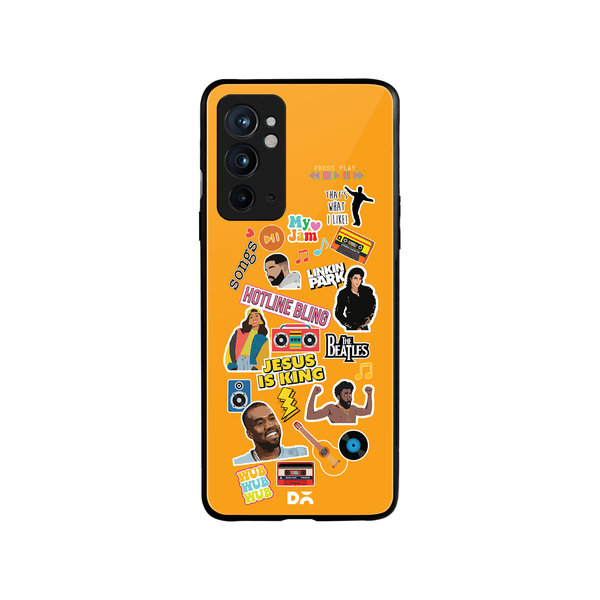 

DailyObjects Ear Candy Glass Case Cover For OnePlus 9RT