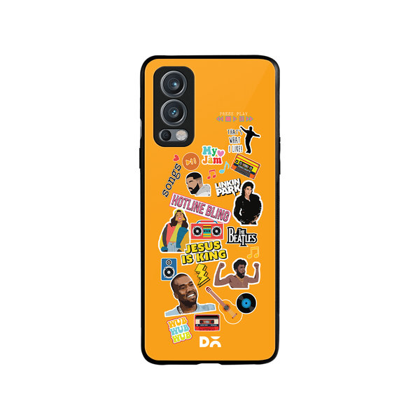 DailyObjects Ear Candy Glass Case Cover For OnePlus Nord 2