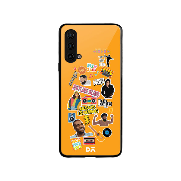 

DailyObjects Ear Candy Glass Case Cover For OnePlus Nord CE