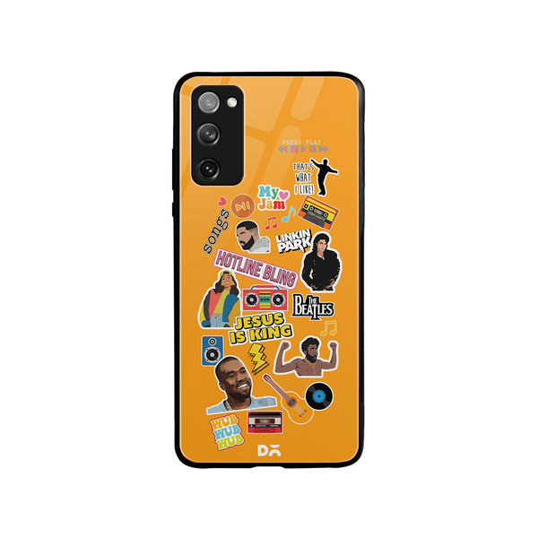 

DailyObjects Ear Candy Glass Case Cover For Samsung Galaxy S20 FE