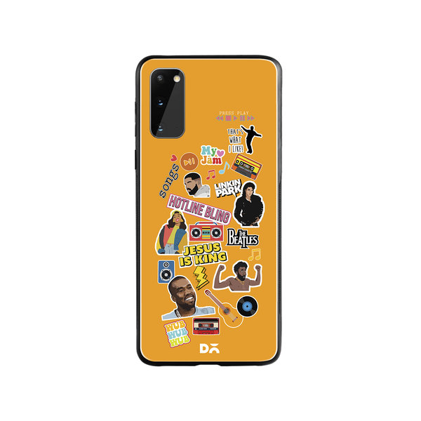 

DailyObjects Ear Candy Glass Case Cover For Samsung Galaxy S20