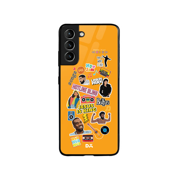 

DailyObjects Ear Candy Glass Case Cover For Samsung Galaxy S21 FE