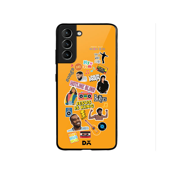 

DailyObjects Ear Candy Glass Case Cover For Samsung Galaxy S22 Plus