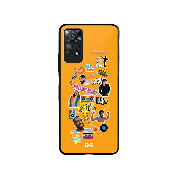 

DailyObjects Ear Candy Glass Case Cover For Xiaomi Redmi Note 11 Pro