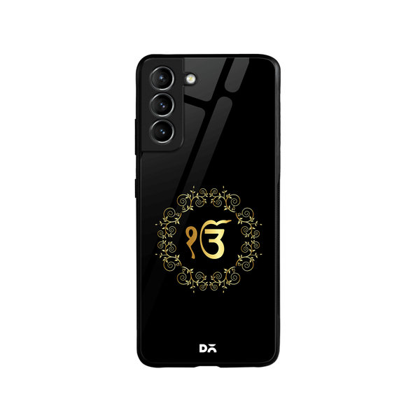 

DailyObjects Ek Onkar Mantr Glass Case Cover For Samsung Galaxy S21