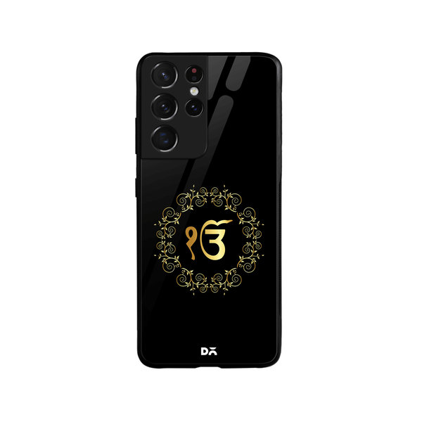 

DailyObjects Ek Onkar Mantr Glass Case Cover For Samsung Galaxy S21 Ultra