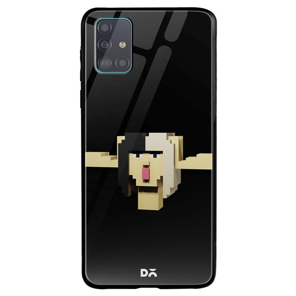 

DailyObjects Elastic Glass Case Cover For Samsung Galaxy A51