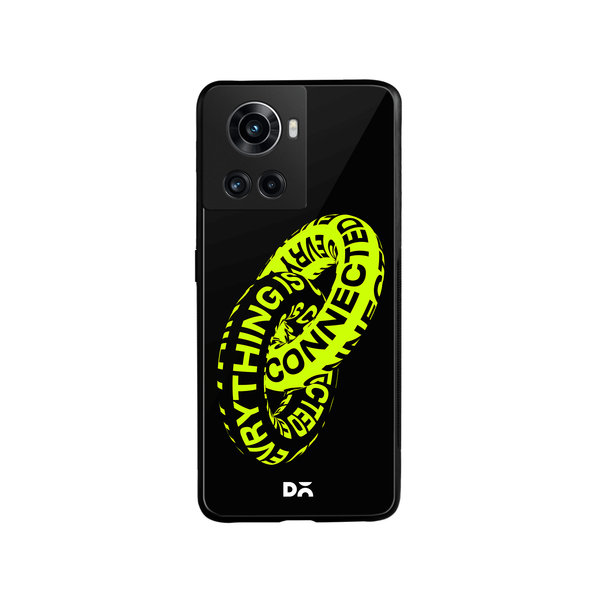 

DailyObjects Everything Is Connected Glass Case Cover For OnePlus 10R