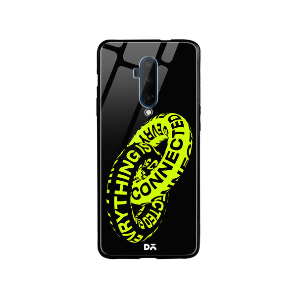 

DailyObjects Everything Is Connected Glass Case Cover For OnePlus 7T Pro