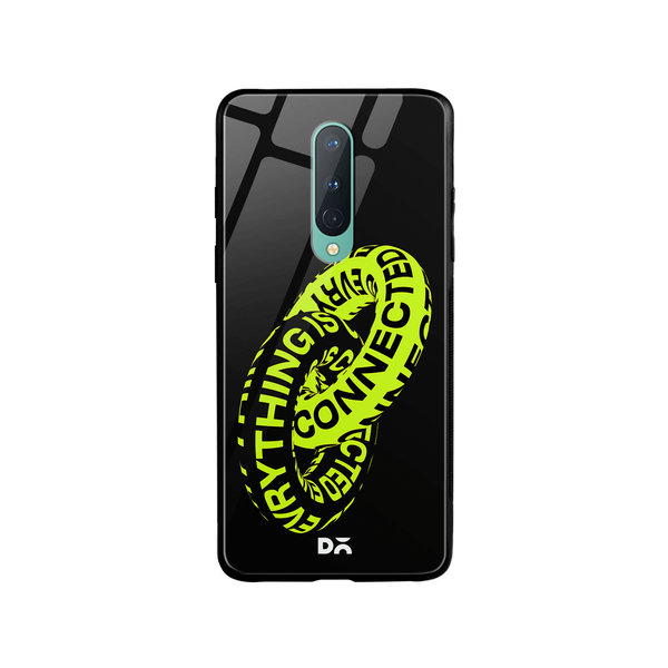 

DailyObjects Everything Is Connected Glass Case Cover For OnePlus 8
